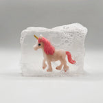 Mýdlo s hračkou uvnitř LUDI SOAP Unicorn Rose | Lavly.cz