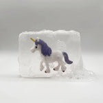 Mýdlo s hračkou uvnitř LUDI SOAP Unicorn Violet | Lavly.cz