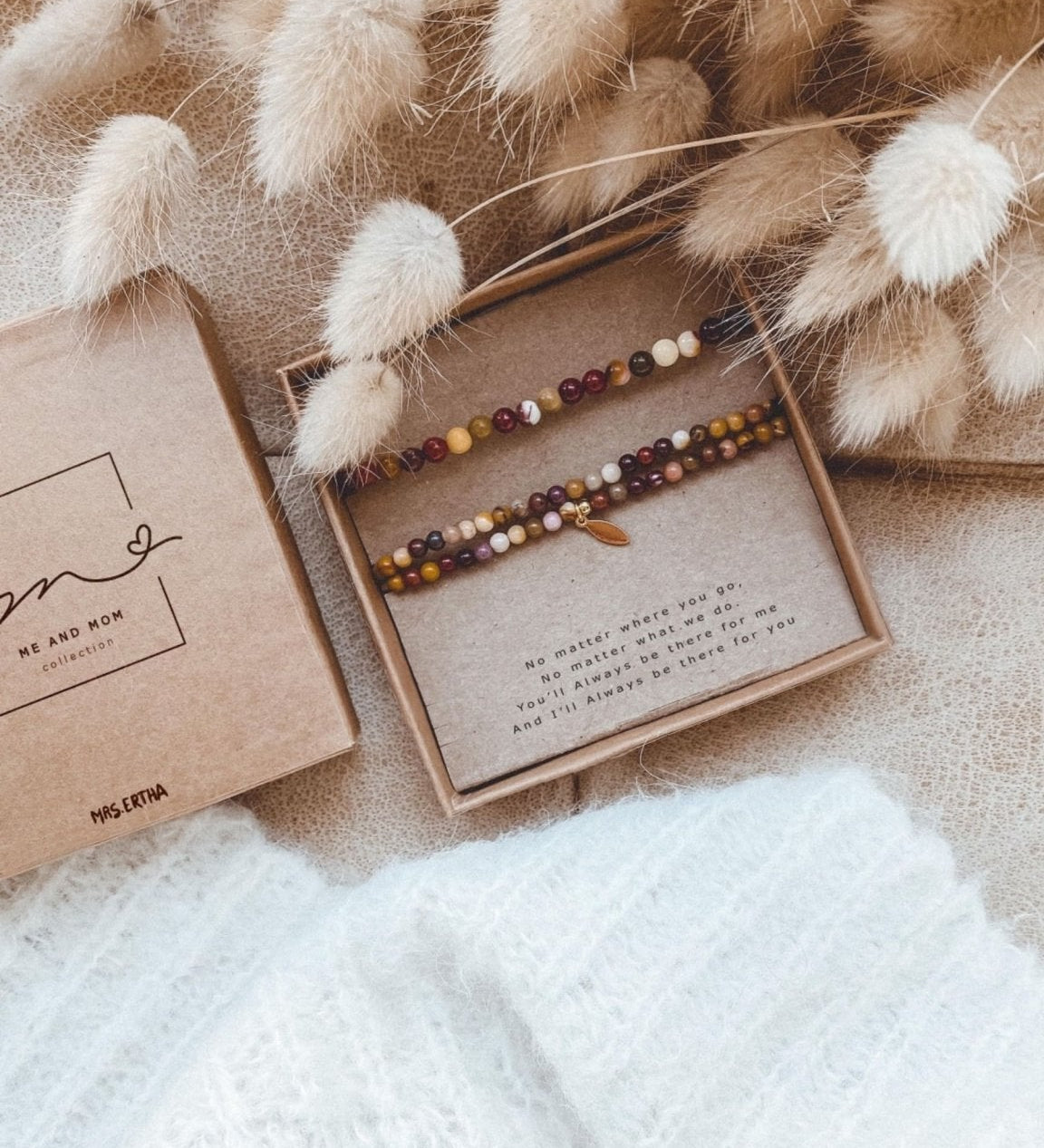 Náramky MRS. ERTHA Mother & Daughter Mookaite | Stylové doplňky pro děti a ženy | Lavly.cz