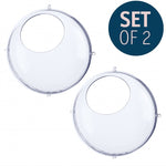 Nástěnné úložné boxy Koziol Orion - 2 kusy - Čiré | Stylové doplňky pro děti a ženy | Lavly.cz