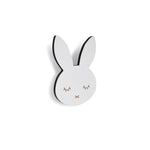 Nástěnný věšáček Králíček bílý | Stylové doplňky pro děti a ženy | Lavly.cz