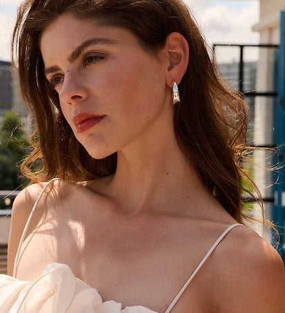 Náušnice THE STICKY SIS CLUB Stříbro | Lavly.cz