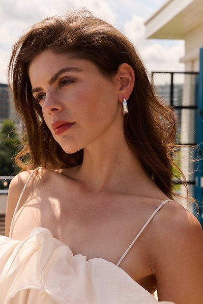 Náušnice THE STICKY SIS CLUB Stříbro | Lavly.cz