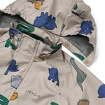 Nepromokavá souprava LIEWOOD Manu Dinosaurs / Mist | Stylové doplňky pro děti a ženy | Lavly.cz