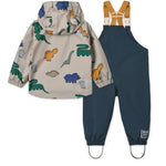 Nepromokavá souprava LIEWOOD Manu Dinosaurs / Mist | Stylové doplňky pro děti a ženy | Lavly.cz