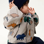 Nepromokavá souprava LIEWOOD Manu Dinosaurs / Mist | Stylové doplňky pro děti a ženy | Lavly.cz