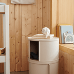 Noční stolek / úložný systém LIEWOOD Damien Sandy | Stylové doplňky pro děti a ženy | Lavly.cz