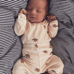 Novorozenecké kalhoty KONGES SLOJD Lemon | Stylové doplňky pro děti a ženy | Lavly.cz