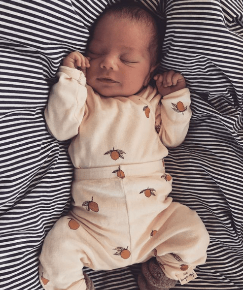 Novorozenecké kalhoty KONGES SLOJD Lemon | Stylové doplňky pro děti a ženy | Lavly.cz