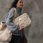 Obal na notebook STUDIO NOOS Ecru Teddy Hearts | Lavly.cz