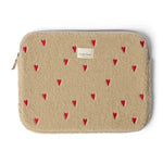 Obal na notebook STUDIO NOOS Ecru Teddy Hearts | Lavly.cz
