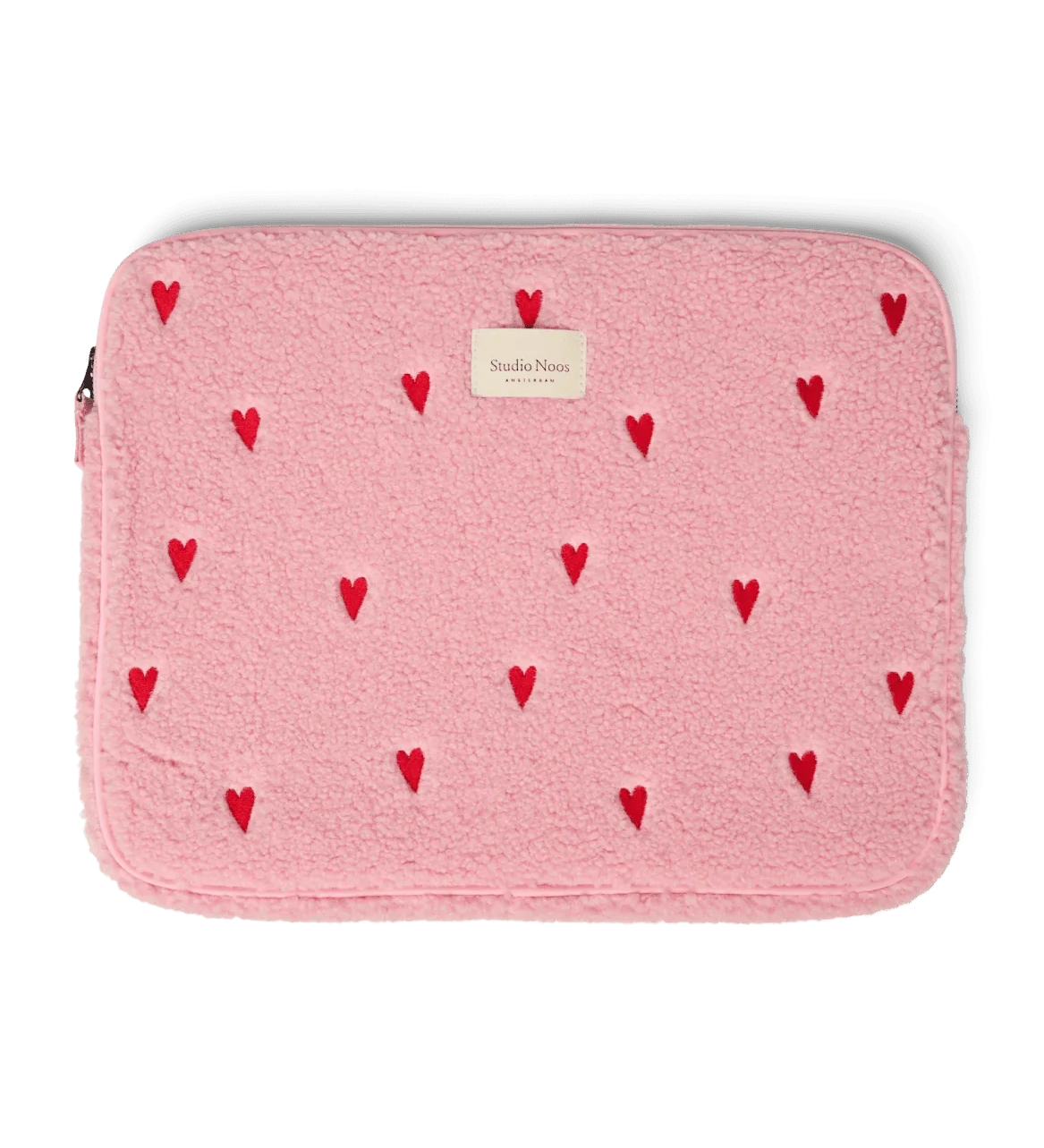 Obal na notebook STUDIO NOOS Light Pink Teddy Hearts | Lavly.cz