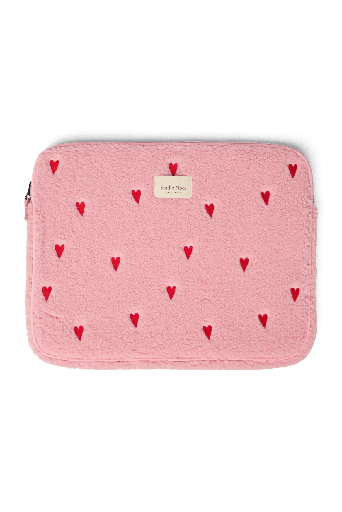 Obal na notebook STUDIO NOOS Light Pink Teddy Hearts | Lavly.cz