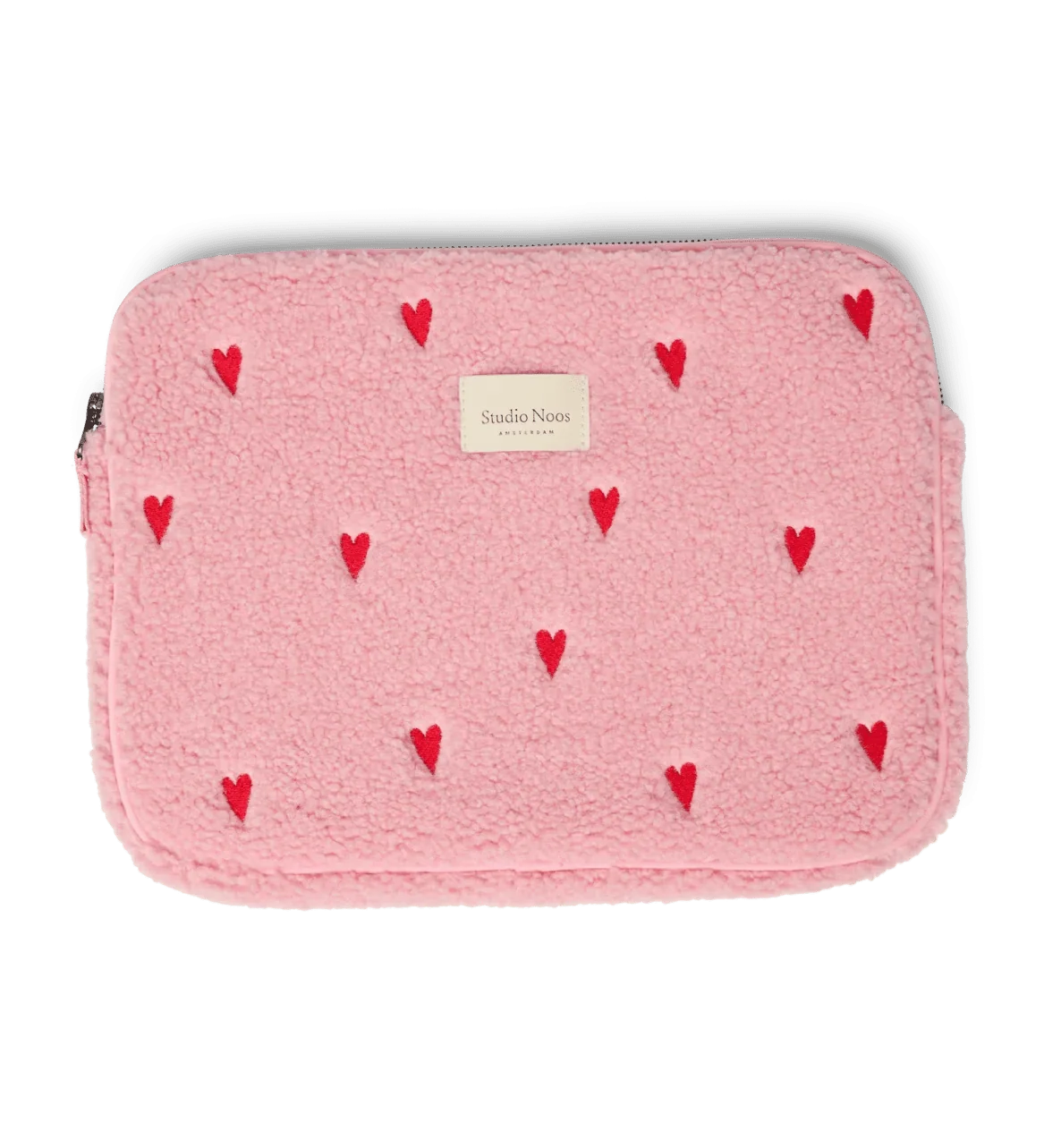 Obal na notebook STUDIO NOOS Light Pink Teddy Hearts | Lavly.cz
