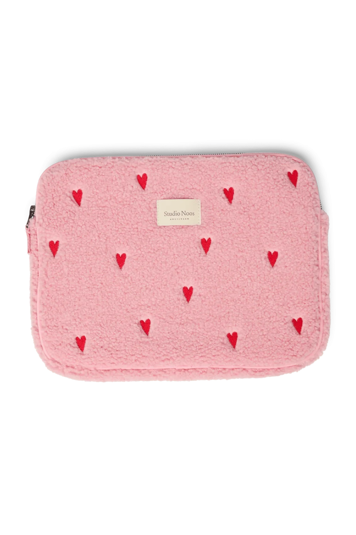 Obal na notebook STUDIO NOOS Light Pink Teddy Hearts | Lavly.cz