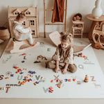 Oboustranná puzzle podložka PLAY&GO Abeceda / Terazzo | Stylové doplňky pro děti a ženy | Lavly.cz