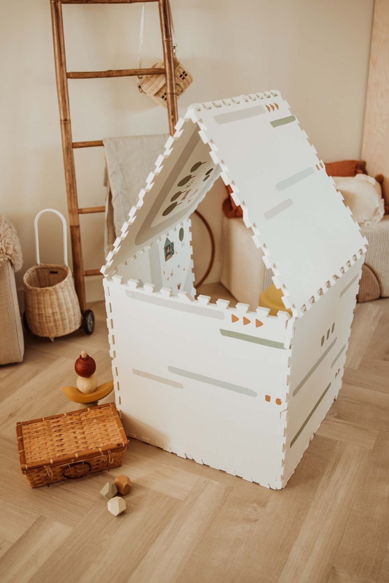 Oboustranná puzzle podložka PLAY&GO Farma | Stylové doplňky pro děti a ženy | Lavly.cz