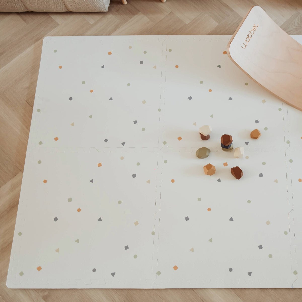 Oboustranná puzzle podložka PLAY&GO Mapa světa | Lavly.cz