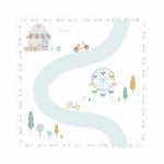 Oboustranná puzzle podložka PLAY&GO Město / Terazzo | Stylové doplňky pro děti a ženy | Lavly.cz