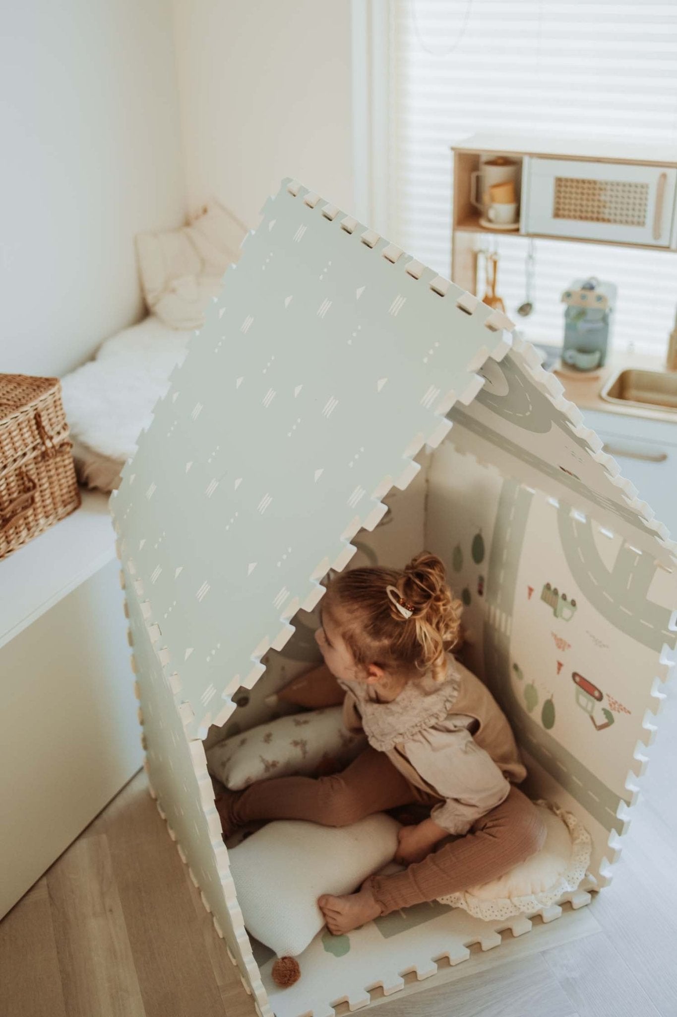 Oboustranná puzzle podložka PLAY&GO Silnice / Ikony | Stylové doplňky pro děti a ženy | Lavly.cz