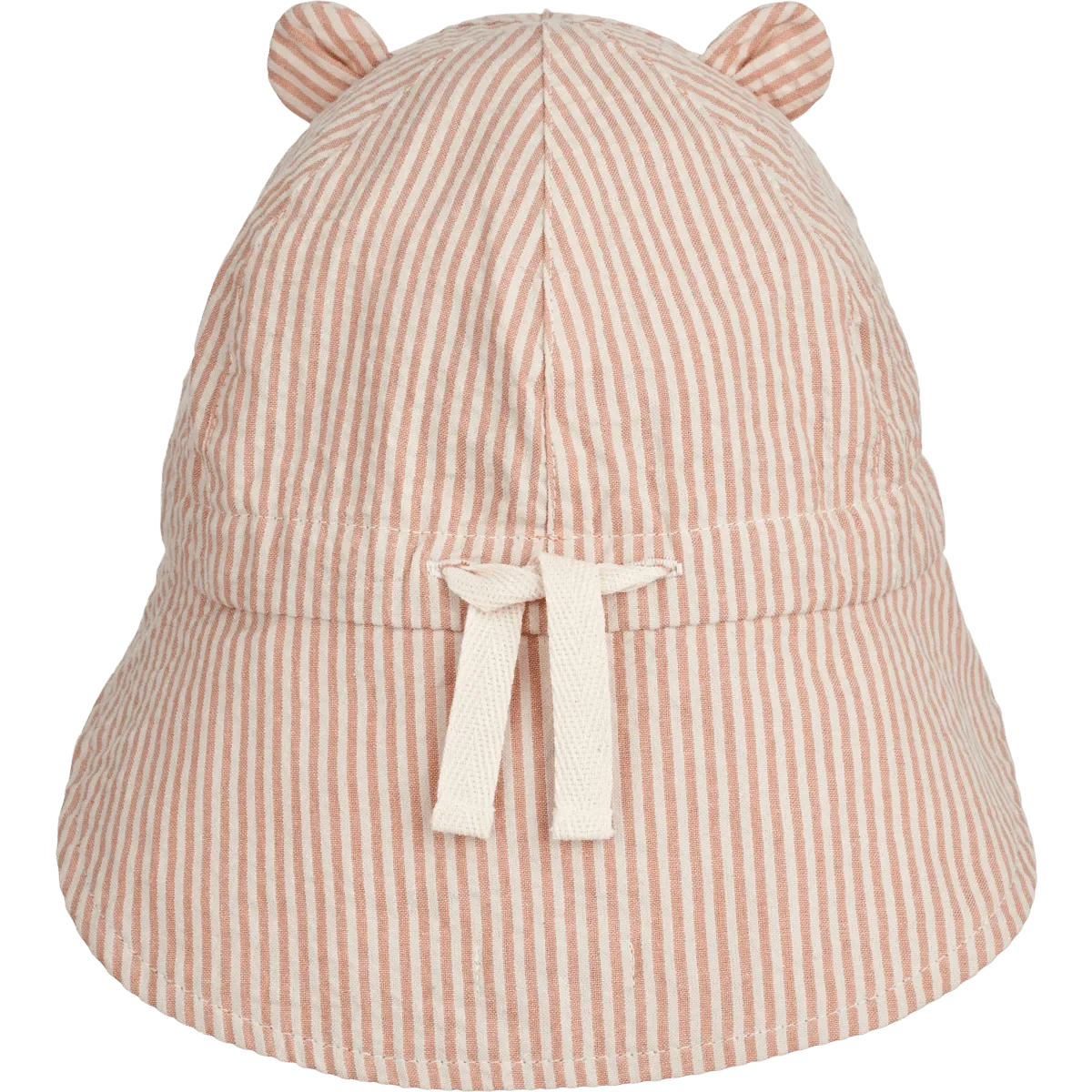 Oboustranný letní klobouk LIEWOOD Gorm Seersucker Proužky Tuscany Rose / Sandy | Stylové doplňky pro děti a ženy | Lavly.cz
