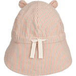 Oboustranný letní klobouk LIEWOOD Gorm Seersucker Proužky Tuscany Rose / Sandy | Stylové doplňky pro děti a ženy | Lavly.cz