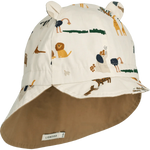 Oboustranný letní klobouk LIEWOOD Gorm Zvířátka All Together Sandy | Stylové doplňky pro děti a ženy | Lavly.cz