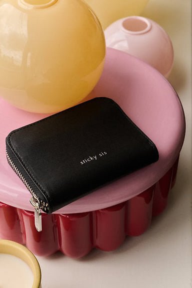 Peněženka THE STICKY SIS CLUB Chic Black | Lavly.cz