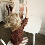 Pěnové kostky VAN PAULINE v bavlněném vaku - Zelená mix | Stylové doplňky pro děti a ženy | Lavly.cz