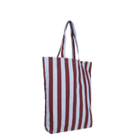 Plátěná taška TINNE+MIA Stripes Sky + Fig | Lavly.cz