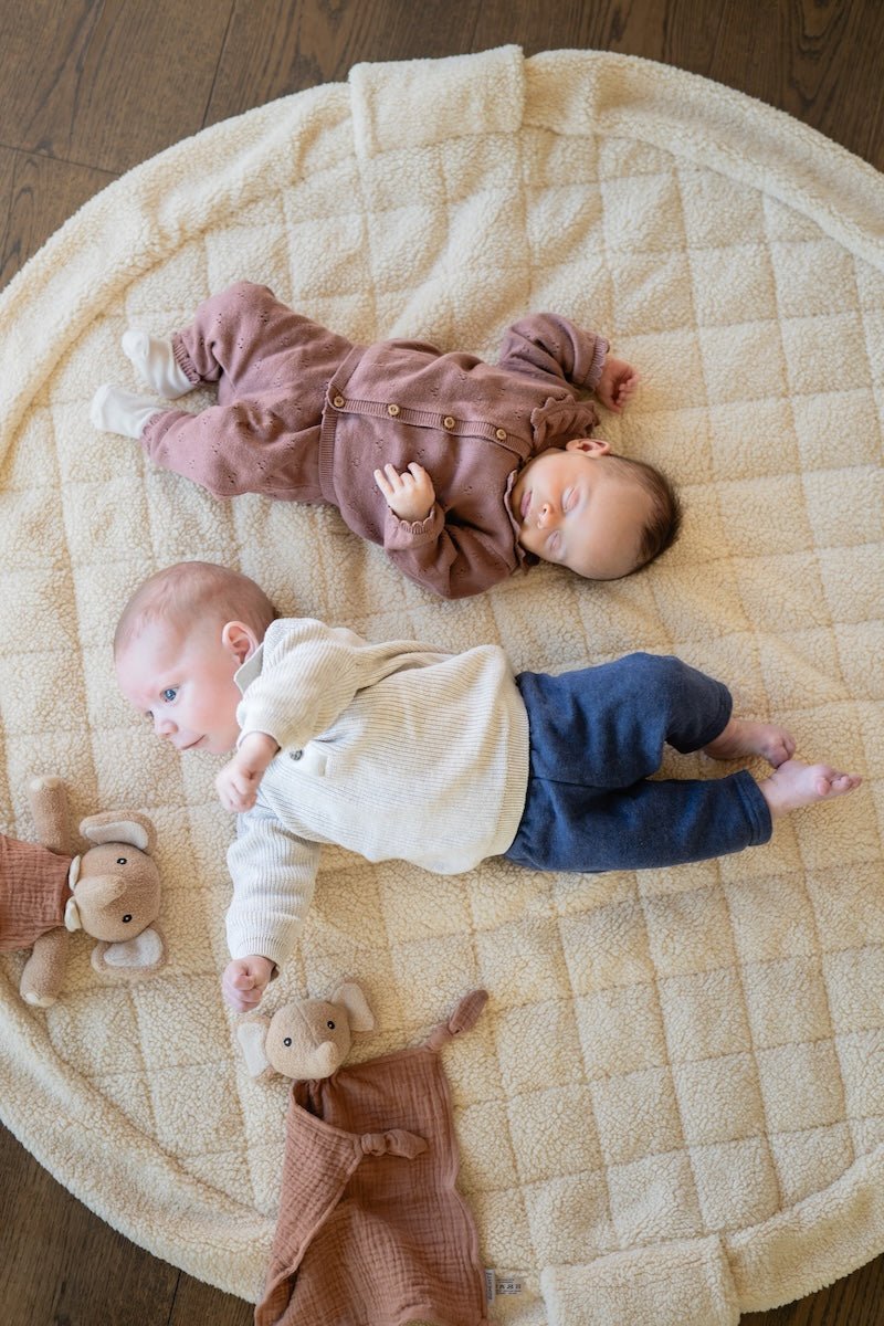 PLAY&GO BABY Hrací podložka / Vak na hračky / Taška Teddy Beige | Lavly.cz