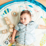 PLAY&GO BABY Hrací podložka / Vak na hračky / Taška Velryba | Stylové doplňky pro děti a ženy | Lavly.cz