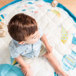 PLAY&GO BABY Hrací podložka / Vak na hračky / Taška Velryba | Stylové doplňky pro děti a ženy | Lavly.cz