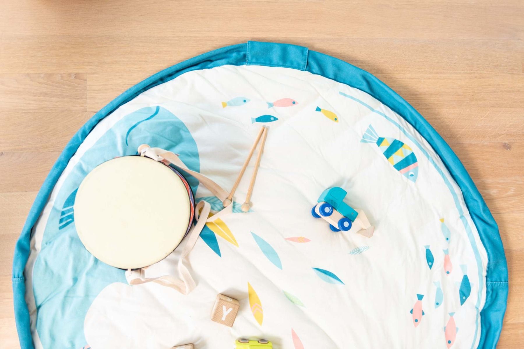 PLAY&GO BABY Hrací podložka / Vak na hračky / Taška Velryba | Stylové doplňky pro děti a ženy | Lavly.cz