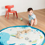 PLAY&GO BABY Hrací podložka / Vak na hračky / Taška Velryba | Stylové doplňky pro děti a ženy | Lavly.cz