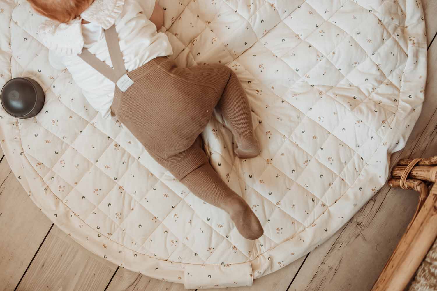 PLAY&GO BABY Organic Hrací podložka / Vak na hračky / Taška Moon | Lavly.cz