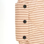 PLAY&GO BABY Organic Hrací podložka / Vak na hračky / Taška Stripes Brown | Stylové doplňky pro děti a ženy | Lavly.cz