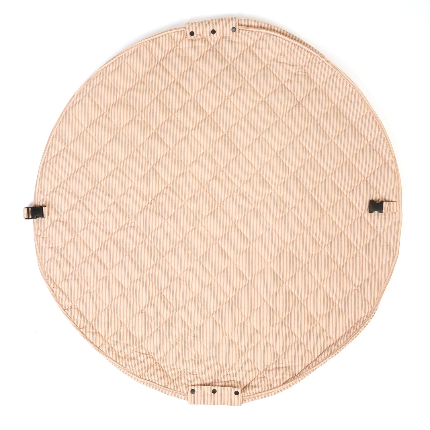 PLAY&GO BABY Organic Hrací podložka / Vak na hračky / Taška Stripes Brown | Stylové doplňky pro děti a ženy | Lavly.cz