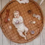 PLAY&GO BABY Organic Hrací podložka / Vak na hračky / Taška Tawny Brown | Stylové doplňky pro děti a ženy | Lavly.cz