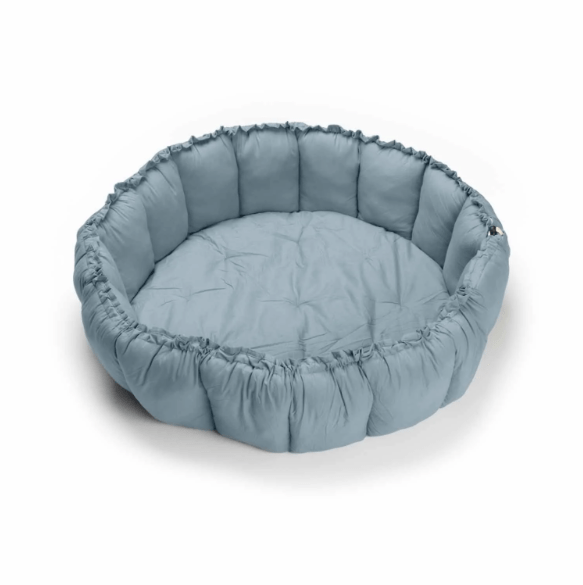 PLAY&GO Bloom Hrací podložka / Hnízdečko Dusty Blue | Stylové doplňky pro děti a ženy | Lavly.cz