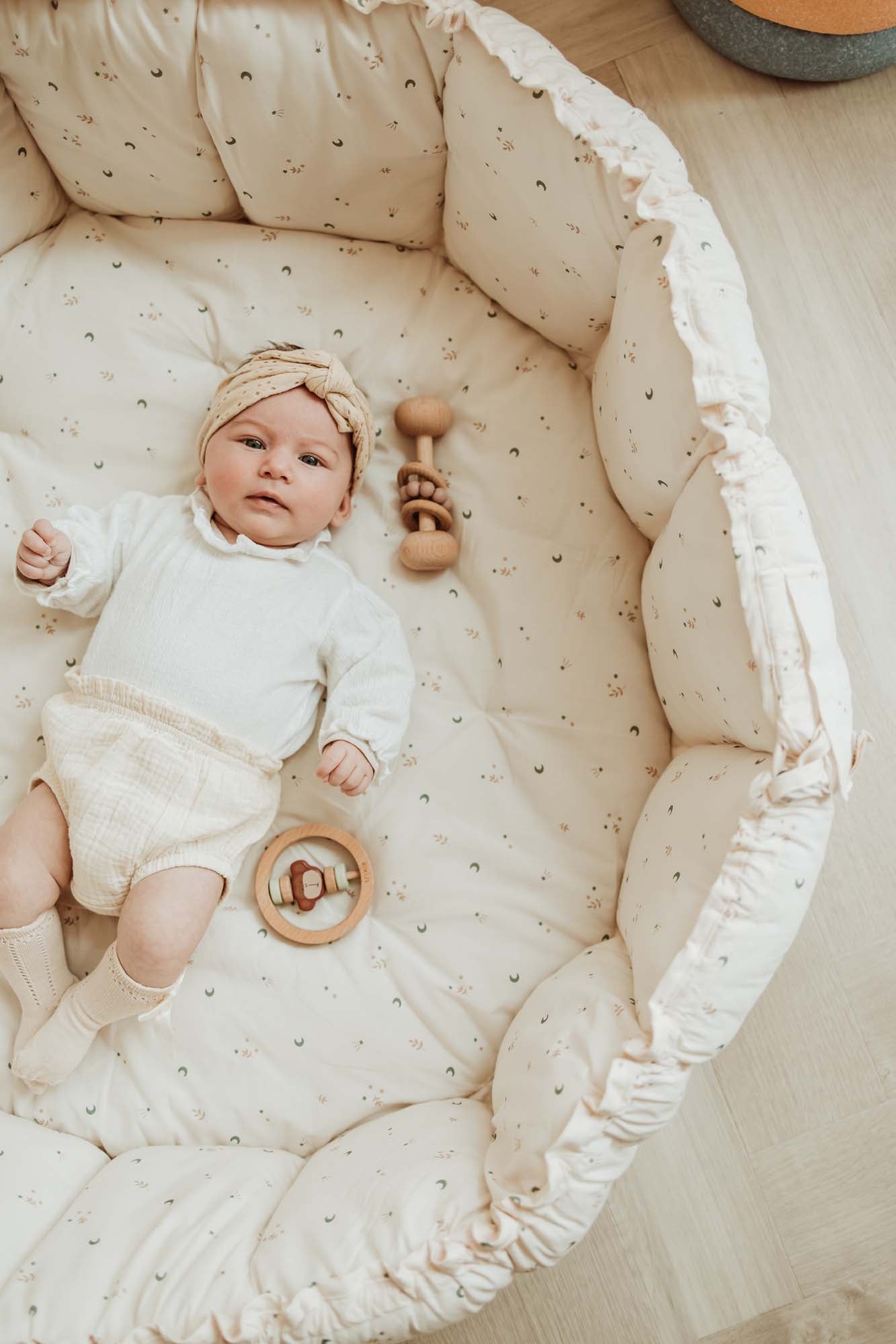 PLAY&GO Bloom Hrací podložka / Hnízdečko Moon | Stylové doplňky pro děti a ženy | Lavly.cz