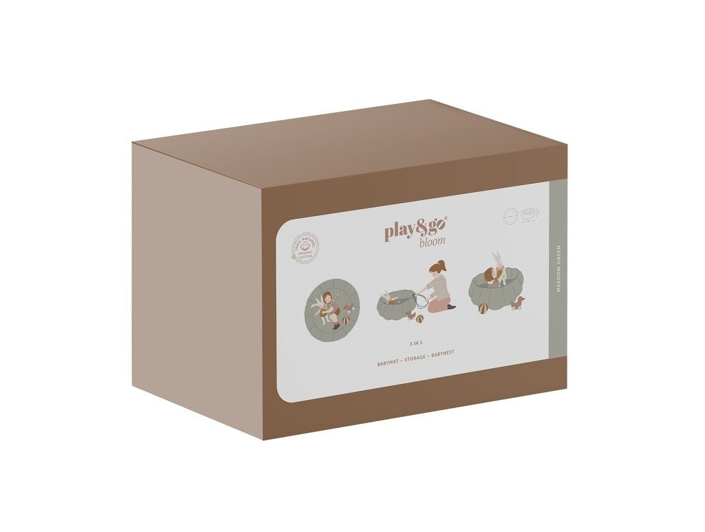 PLAY&GO Bloom Hrací podložka / Hnízdečko Tawny Brown | Stylové doplňky pro děti a ženy | Lavly.cz