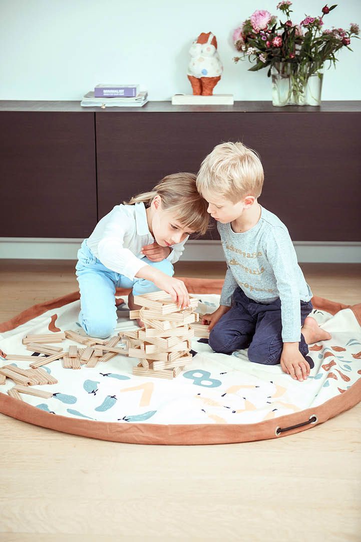 PLAY&GO Hrací podložka / vak na hračky Čísla | Stylové doplňky pro děti a ženy | Lavly.cz