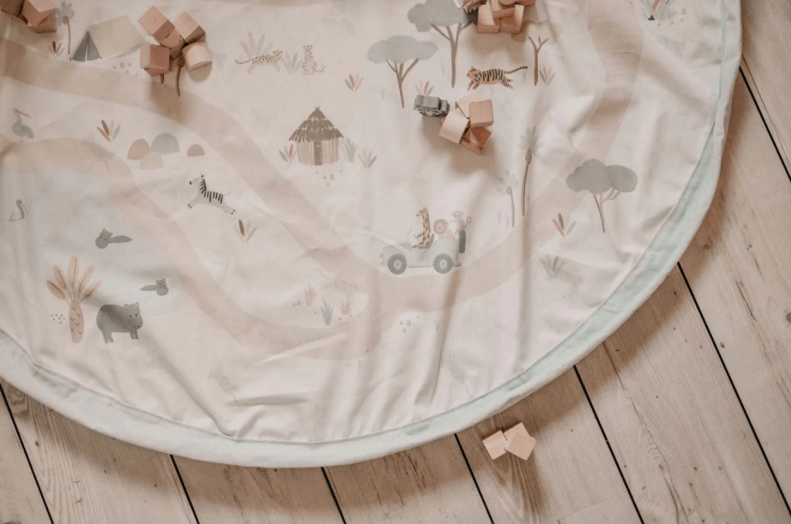 PLAY&GO Hrací podložka / vak na hračky Jungle | Stylové doplňky pro děti a ženy | Lavly.cz