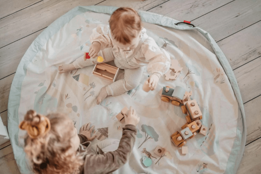 PLAY&GO Hrací podložka / vak na hračky Jungle | Stylové doplňky pro děti a ženy | Lavly.cz