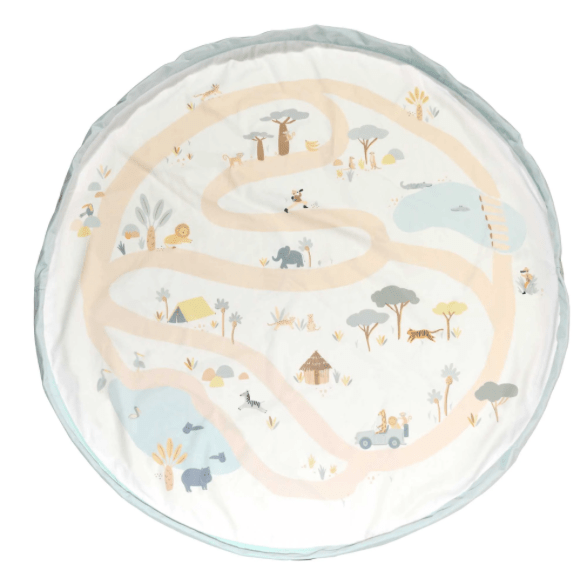 PLAY&GO Hrací podložka / vak na hračky Jungle | Stylové doplňky pro děti a ženy | Lavly.cz