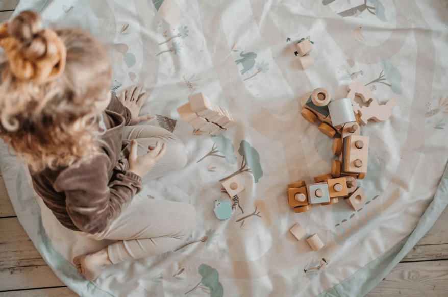 PLAY&GO Hrací podložka / vak na hračky Jungle | Stylové doplňky pro děti a ženy | Lavly.cz