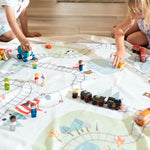 PLAY&GO Hrací podložka / vak na hračky Koleje / Medvědi | Stylové doplňky pro děti a ženy | Lavly.cz