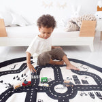 PLAY&GO Hrací podložka / vak na hračky Silnice / Blesk | Stylové doplňky pro děti a ženy | Lavly.cz