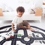 PLAY&GO Hrací podložka / vak na hračky Silnice / Blesk | Stylové doplňky pro děti a ženy | Lavly.cz